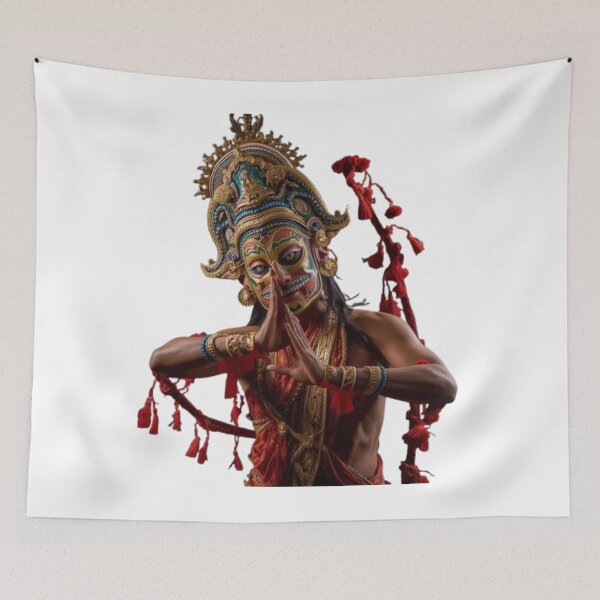 Item preview, Mask Dancer – Ancient Ghost Ritual Performance Art designed and sold by 4you-shop.
