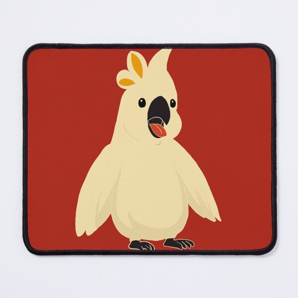 Item preview, Playful Cockatoo Pattern 12 – Humorous animal Design designed and sold by StefanStudioArt.
