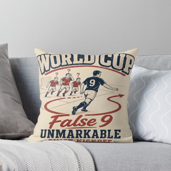 Item preview, False 9 Unmarkable Since Kickoff Vintage Soccer designed and sold by POD DYNASTY.