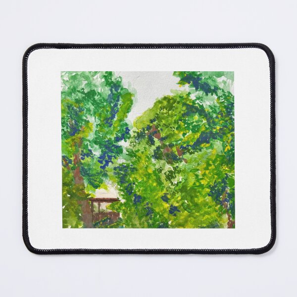 Item preview, Backyard Watercolor designed and sold by madi-hand-made.
