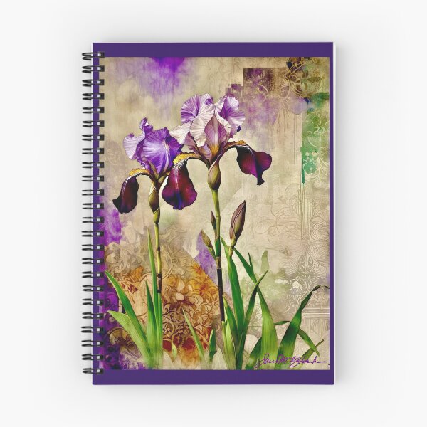 Item preview, A Pair of Irises. designed and sold by ©Janis Zroback.