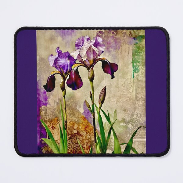 Item preview, A Pair of Irises. designed and sold by ©Janis Zroback.