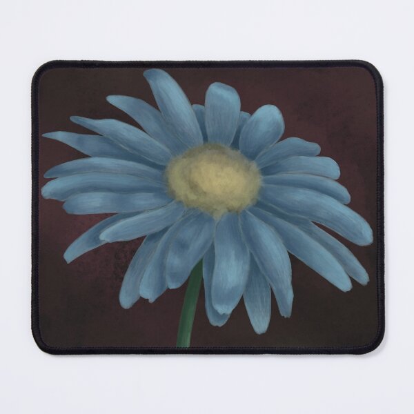 Item preview, Moody Blue Daisy Painting designed and sold by FebruaryBloom.