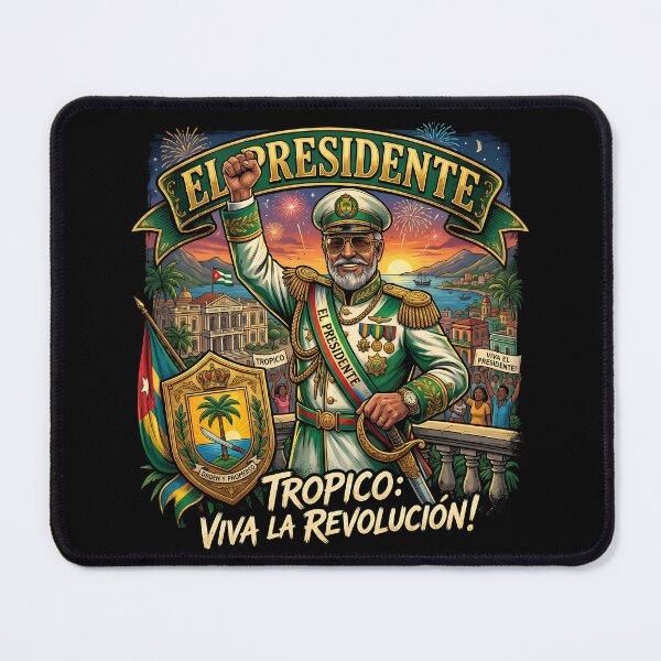 Item preview, Tropical Dictator designed and sold by Gabriela Mihai.