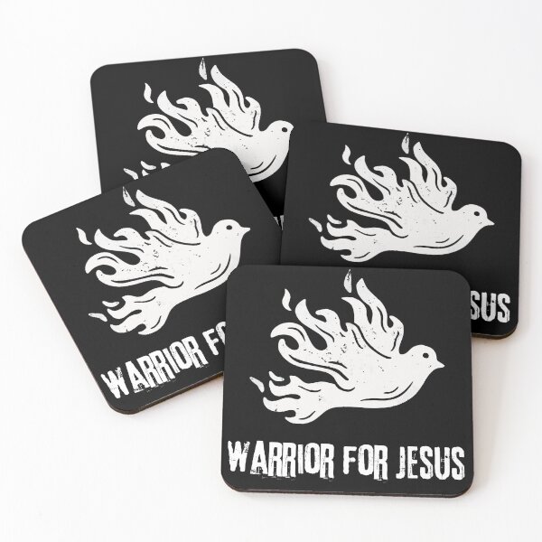 Item preview, Warrior for Jesus Holy Spirit Dove designed and sold by TheLampClothing.