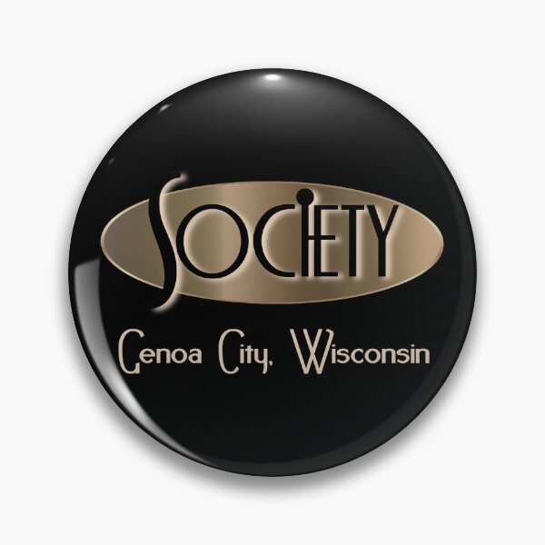 Item preview, GC “Society” Tourist Souvenir (on Black) designed and sold by PawsitiveMum3.