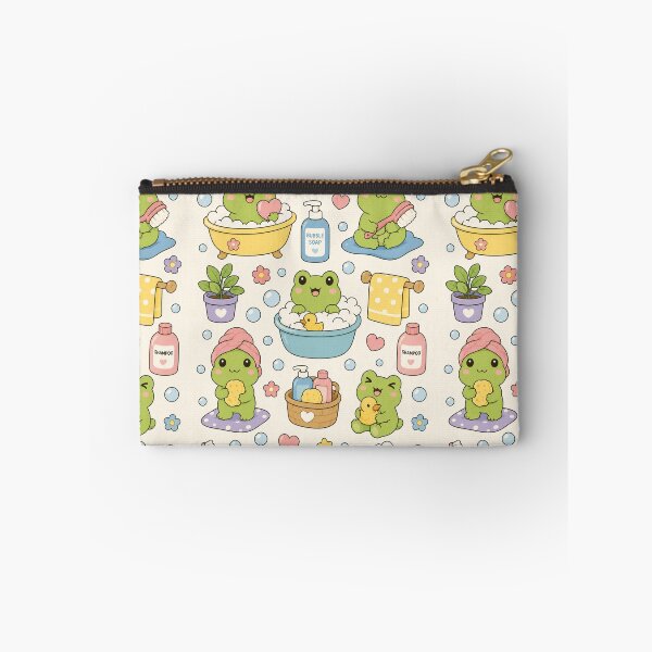 Item preview, Cute Frog Bubble Bath Pattern designed and sold by Soft Berry Studio.