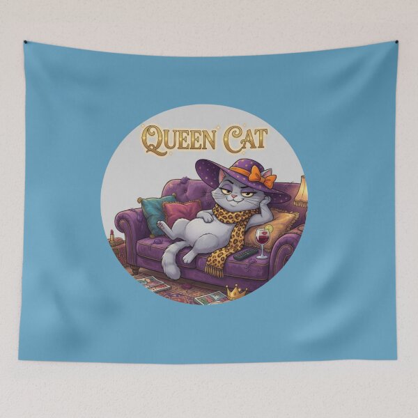 Item preview, Drama Queen Cat – Head of the House designed and sold by design-rebell.