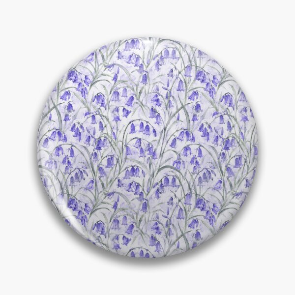Item preview, Bluebell Wood Watercolor Botanical Seamless Floral Pattern designed and sold by Inkworksbyshery.