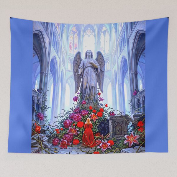 Item preview, Epic Dark Fantasy &amp; Gothic Cathedral Wall Art (3:4) designed and sold by Cyber-ART-Studio.