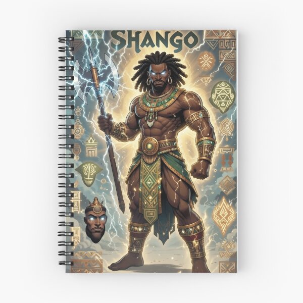 Item preview, Shango | Yoruba Orisha of Thunder & Lightning | Afrocentric Mythology Art designed and sold by Shop at the Top 4 U.