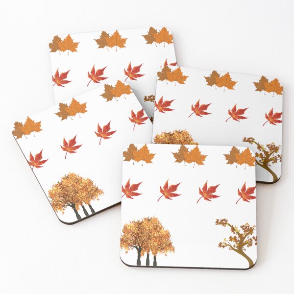 Item preview, Cozy Aesthetic Autumn Vibe Leaves and Trees Sticker Pack fall leaf botanical sticker  designed and sold by Art IN Pack.