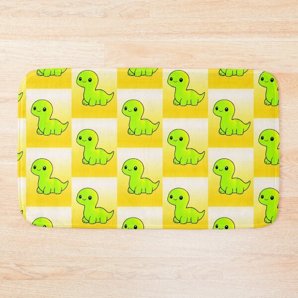 Item preview, Cute Happy Kawaii Green Dinosaur designed and sold by AstronautMerch.