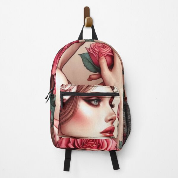 Item preview, Rose Garden Romance | Vintage WLW Portrait | Mirror Kiss Art designed and sold by IRON SIREN.