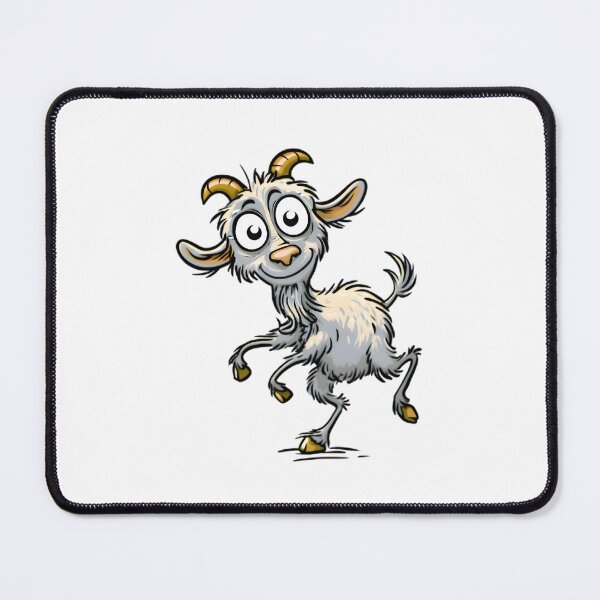 Item preview, Silly Cartoon Goat designed and sold by Retro Whimsy.