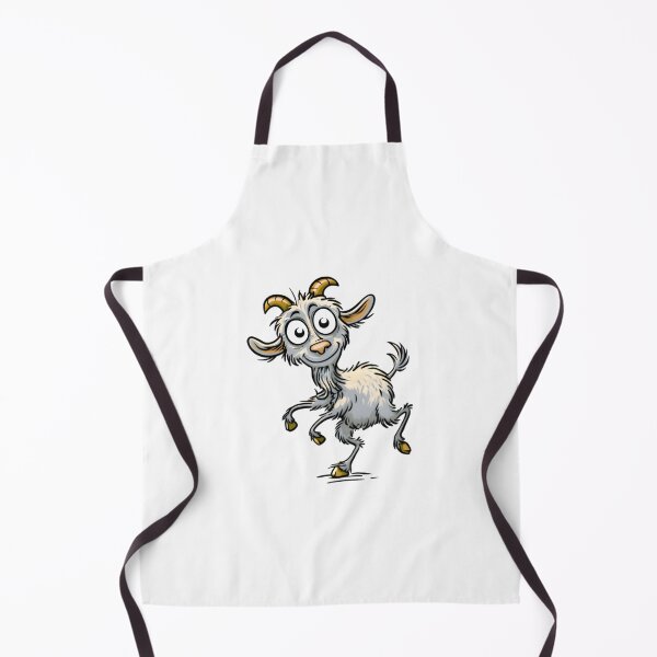 Item preview, Silly Cartoon Goat designed and sold by Retro Whimsy.