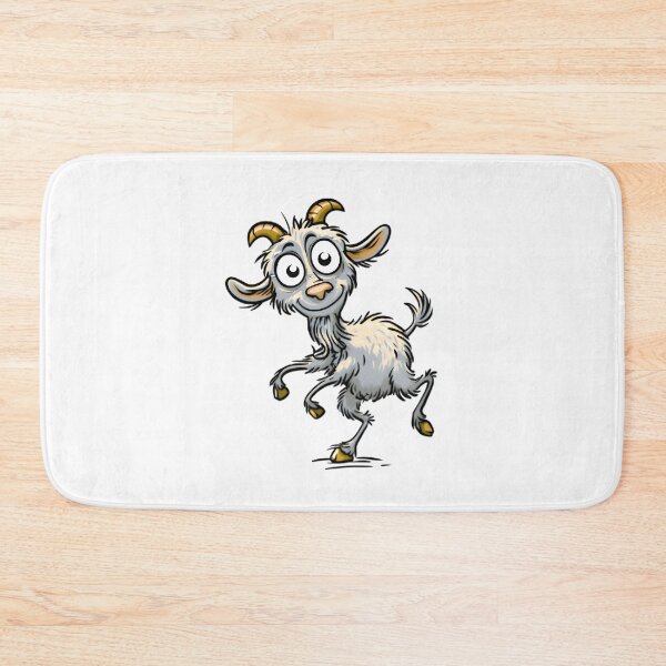 Item preview, Silly Cartoon Goat designed and sold by Retro Whimsy.