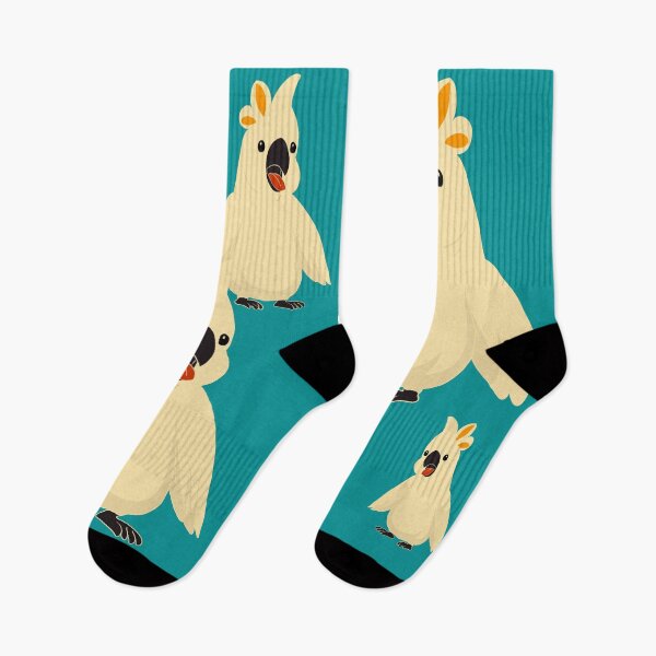 Item preview, Playful Cockatoo Pattern 96 – Humorous animal Design  designed and sold by StefanStudioArt.