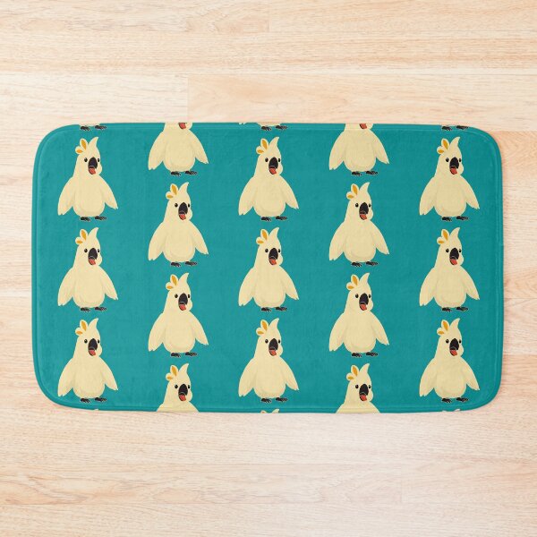 Item preview, Playful Cockatoo Pattern 96 – Humorous animal Design  designed and sold by StefanStudioArt.