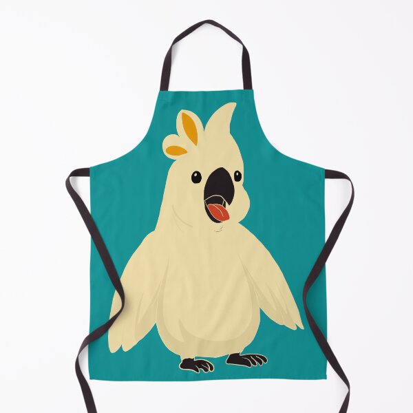 Item preview, Playful Cockatoo Pattern 96 – Humorous animal Design designed and sold by StefanStudioArt.