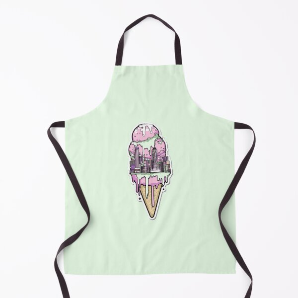 Item preview, Ice Cream City Skyline Melting Surreal Art Design designed and sold by BooDesignStudio.