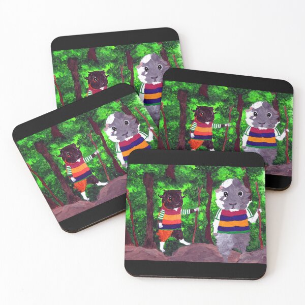 Item preview, Guinea Pigs in the Woods - Snorri & Jonesy Search for Bigfoot designed and sold by Guinea Pigs and Books.