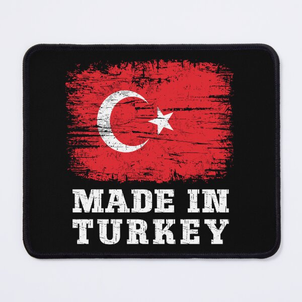 Item preview, Made In Turkey Vintage Distressed Flag Proud Turkish Heritage  designed and sold by Dmetalx Art Apparel.