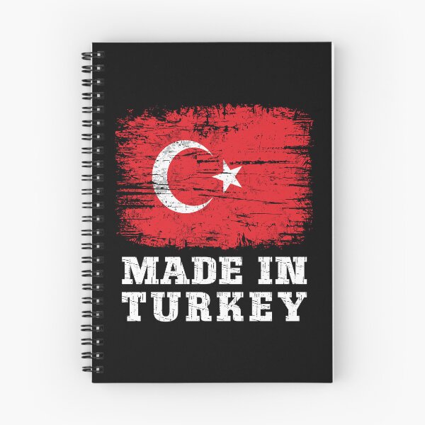 Item preview, Made In Turkey Vintage Distressed Flag Proud Turkish Heritage  designed and sold by Dmetalx Art Apparel.