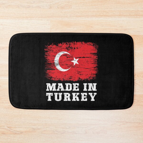 Item preview, Made In Turkey Vintage Distressed Flag Proud Turkish Heritage  designed and sold by Dmetalx Art Apparel.