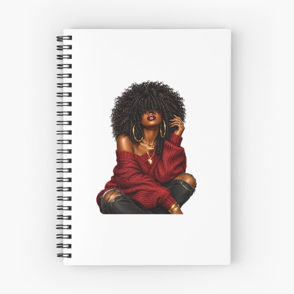 Item preview, Glamorous Black Girl Magic In Red Sweater designed and sold by sleeko.