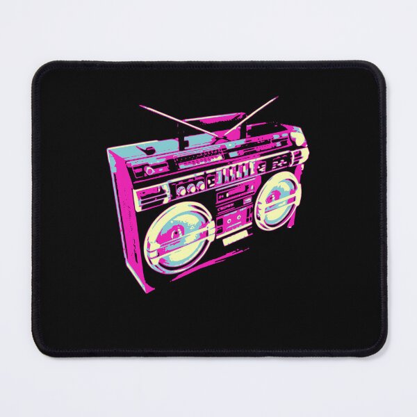 Item preview, Retro 80s 90s Boombox Pop Art Music Design designed and sold by marke770.