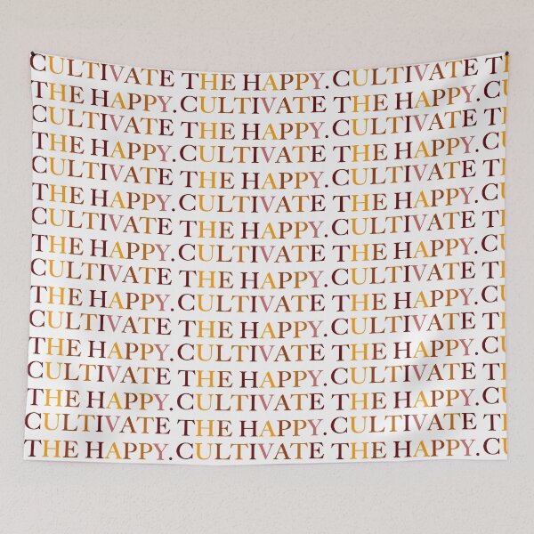 Item preview, Cultivate The Happy designed and sold by Normbot2000.