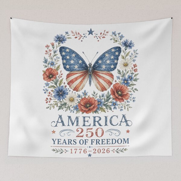 Item preview, Patriotic Butterfly designed and sold by PetalGarden.