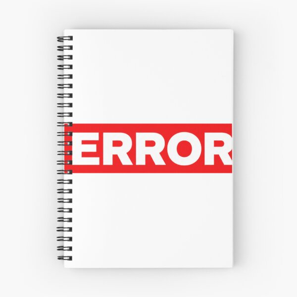 Item preview, Bold Red Error Label designed and sold by Mohammed-Aydan.