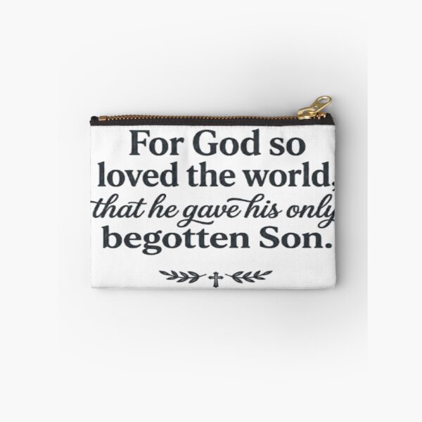 Item preview, For God So Loved the World  Christian Scripture Art designed and sold by PromisedArt.