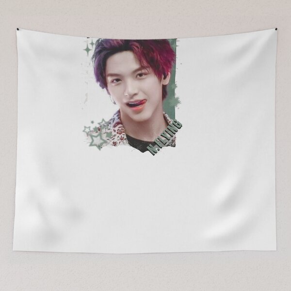 Item preview, N.Flying Kim Jae-hyun with Member Names Kpop Korean Boy Group Design designed and sold by AJUNICE STUDIO.