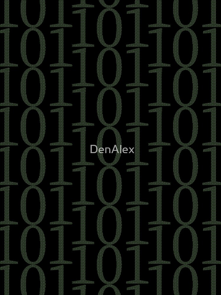 Thumbnail 3 of 3, Scarf, Coding 101 designed and sold by DenAlex.