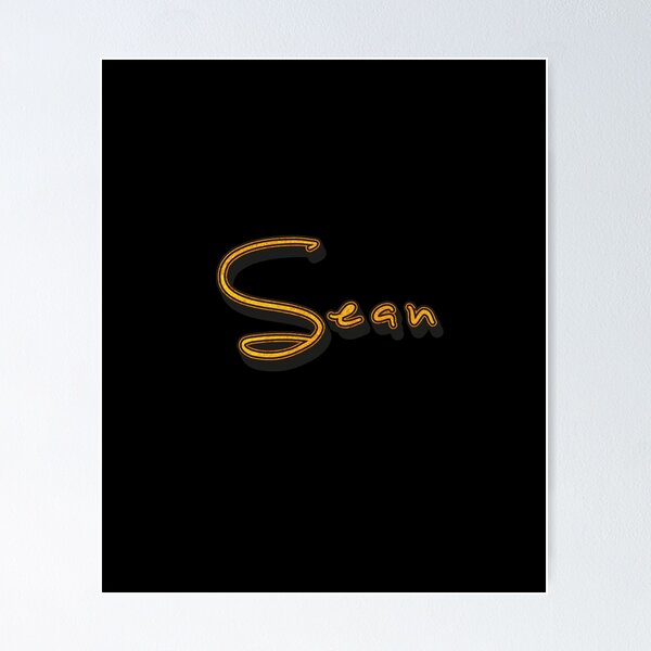Item preview, Sean Name Unique - Personalized Freeline Signature- Funny Design for Men and Boys designed and sold by Watsonarts.