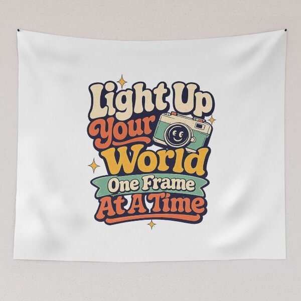 Item preview, LightUpYourWorldOneFrameAtATime designed and sold by LuveraxArt.