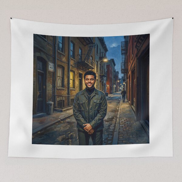 Item preview, The Weeknd Celebrity Portrait designed and sold by Home Decor Art.