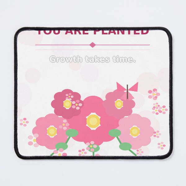 Item preview, Bloom Where You Are Planted Floral Growth designed and sold by madesignco.store.