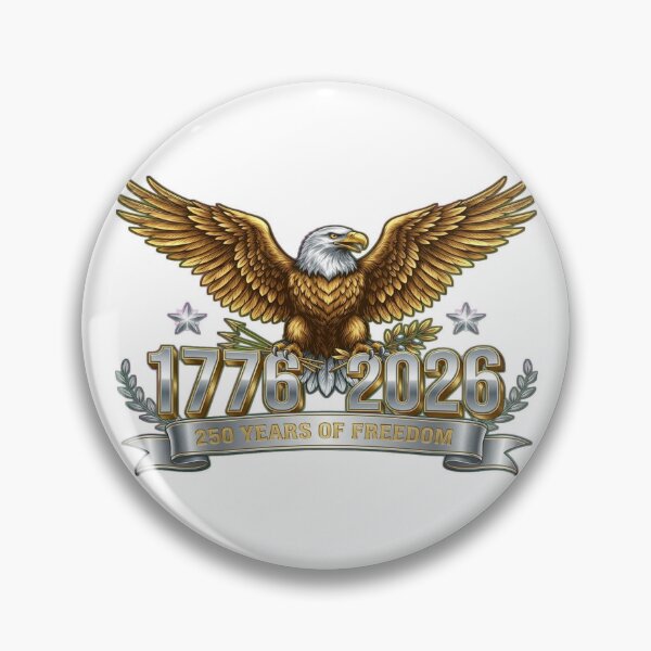 Item preview, USA 250th Anniversary Gold Eagle Commemorative designed and sold by RedWave Patriot Studio.