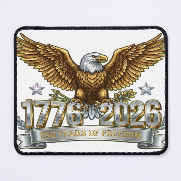 Item preview, USA 250th Anniversary Gold Eagle Commemorative designed and sold by RedWave Patriot Studio.