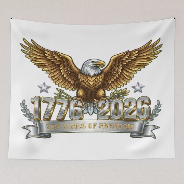 Item preview, USA 250th Anniversary Gold Eagle Commemorative designed and sold by RedWave Patriot Studio.