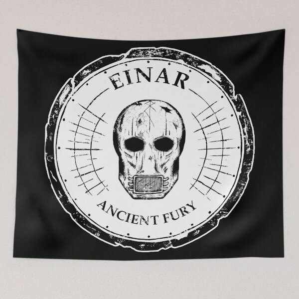 Item preview, Einar - Ancient Fury - Dark Masked Grunge Art designed and sold by surmind.