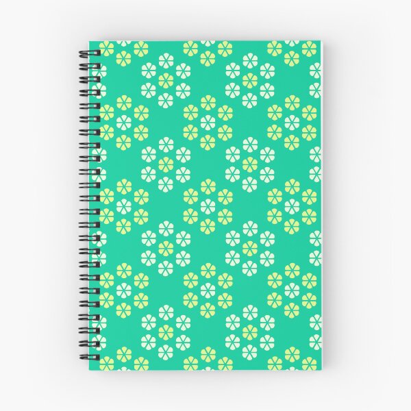Item preview, Caribbean green floral seamless pattern designed and sold by Mint + Midnight.