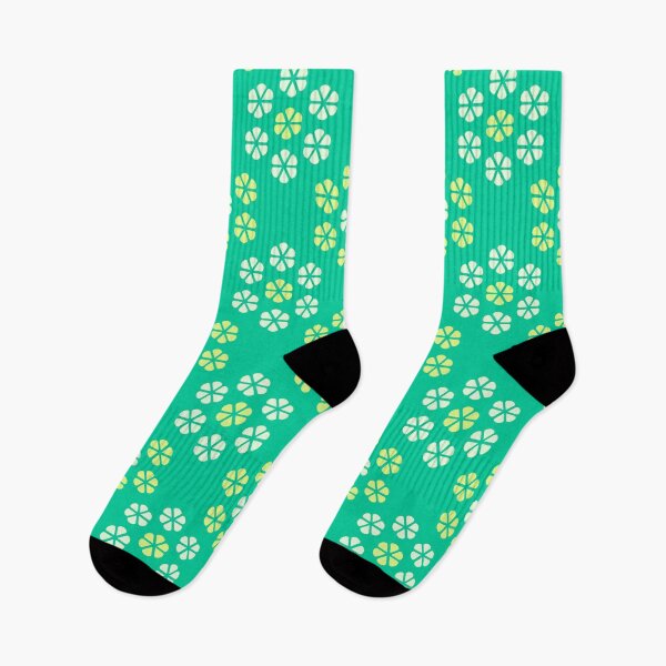 Item preview, Caribbean green floral seamless pattern designed and sold by Mint + Midnight.