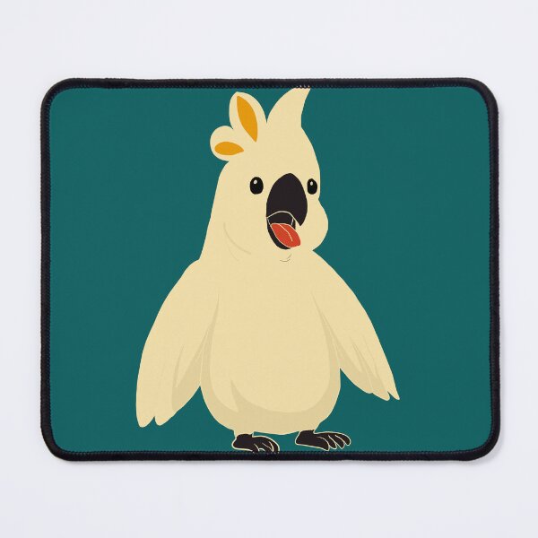 Item preview, Playful Cockatoo Pattern E5 – Humorous animal Design designed and sold by StefanStudioArt.