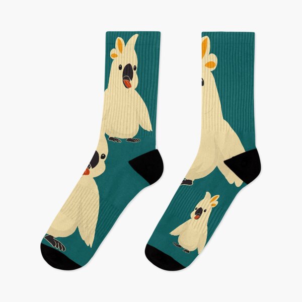Item preview, Playful Cockatoo Pattern E5 – Humorous animal Design  designed and sold by StefanStudioArt.