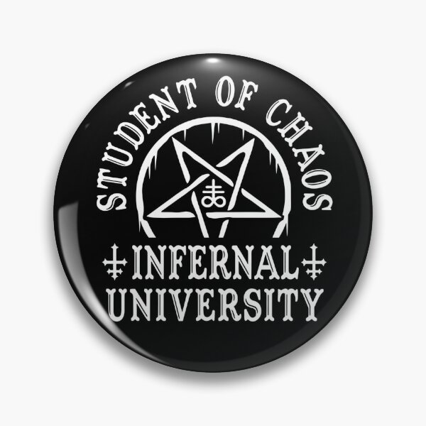 Item preview, Student Of Chaos Infernal University Occult Gothic Design designed and sold by DeimosArtIntl.